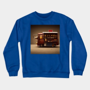 Steampunk Tokyo Ramen Food Truck Crewneck Sweatshirt